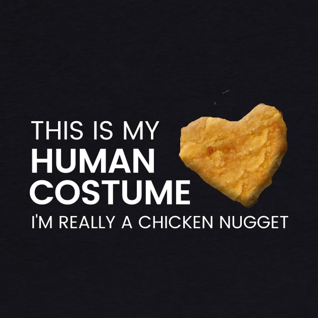 Human Costume Chicken Nugget by Walkowiakvandersteen